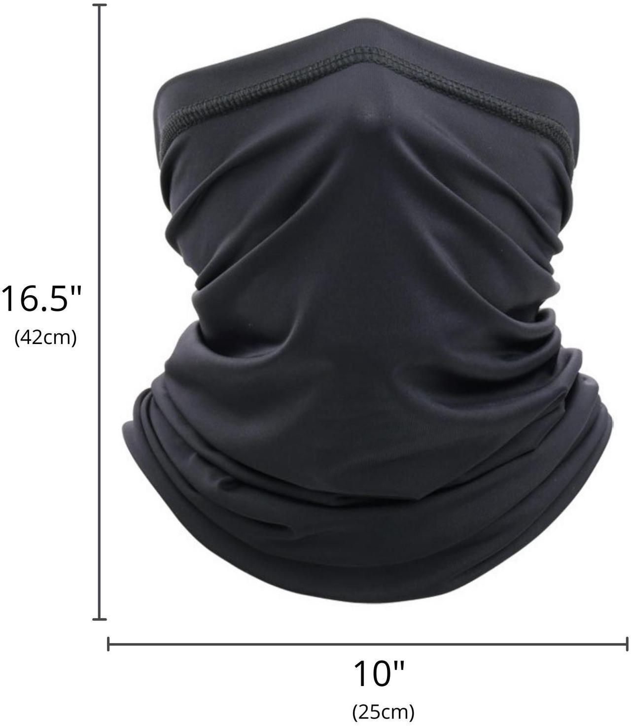 Alt view image 3 of 4 - JupiterGear Premium Sports Neck Gaiter Face Mask for Fishing and Other Outdoor Activities Heather Gray