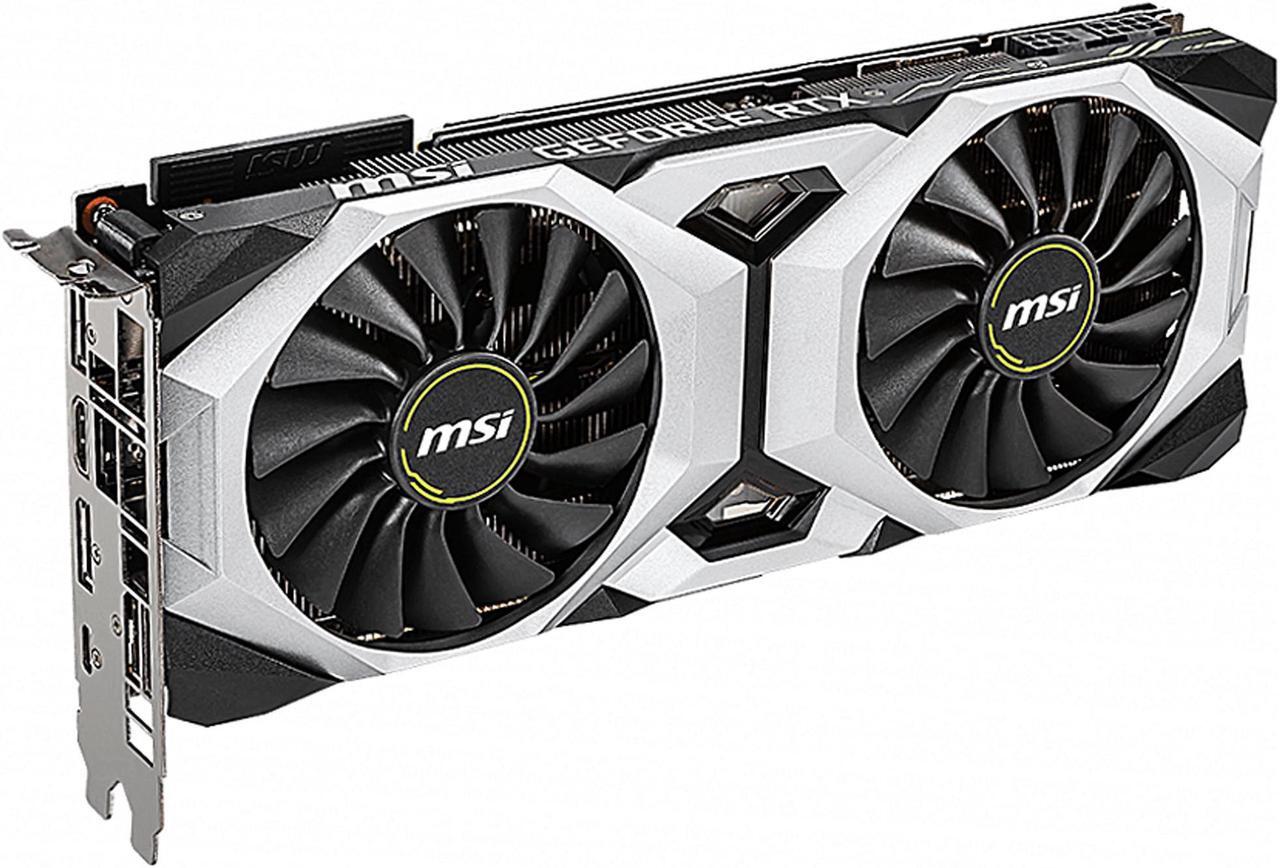 Alt view image 2 of 5 - MSI RTX 2080 VENTUS 8G GeForce RTX 2080 Video Card