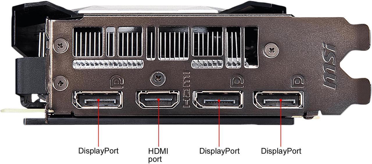Alt view image 4 of 5 - MSI RTX 2080 Super Ventus XS OC GeForce RTX 2080 SUPER Video Card