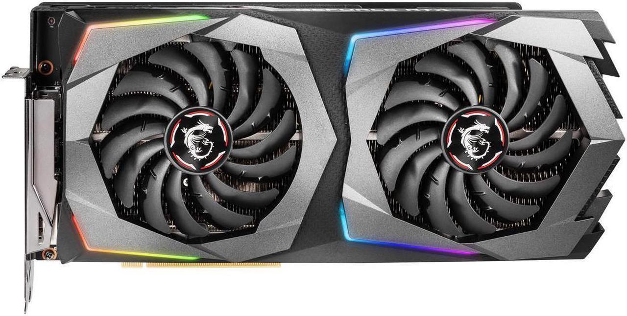 Main image of MSI GeForce RTX 2070 DirectX 12 RTX 2070 GAMING GP 8GB 256-Bit GDDR6 PCI Express 3.0 x16 HDCP Ready Video Card
