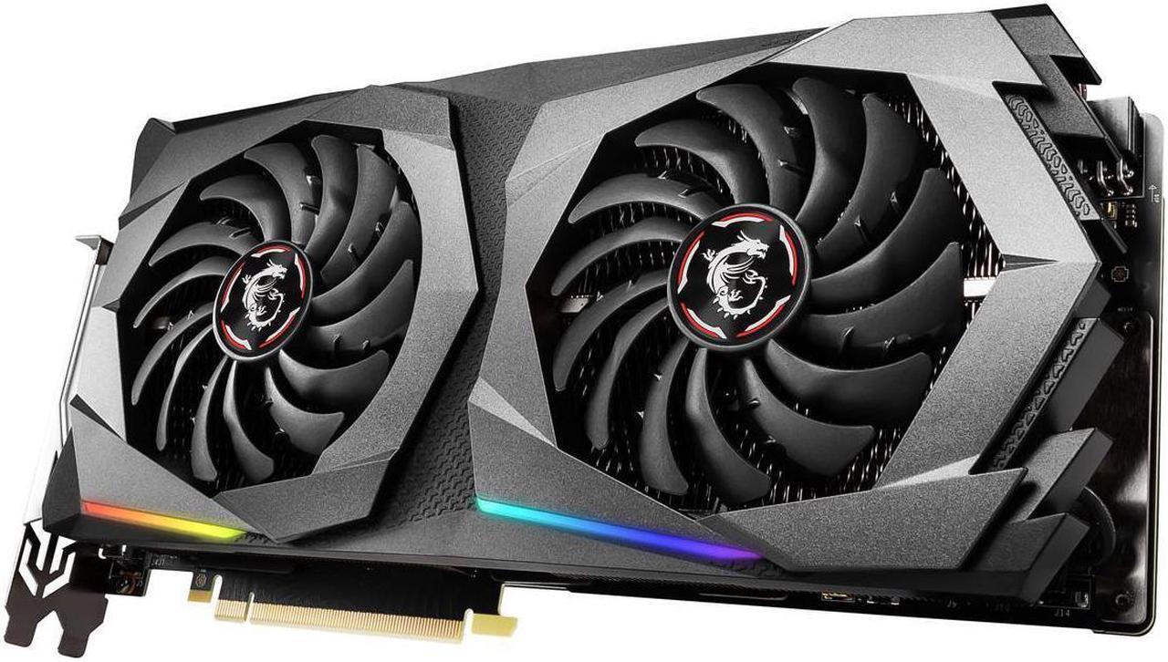 Alt view image 3 of 6 - MSI GeForce RTX 2070 DirectX 12 RTX 2070 GAMING GP 8GB 256-Bit GDDR6 PCI Express 3.0 x16 HDCP Ready Video Card