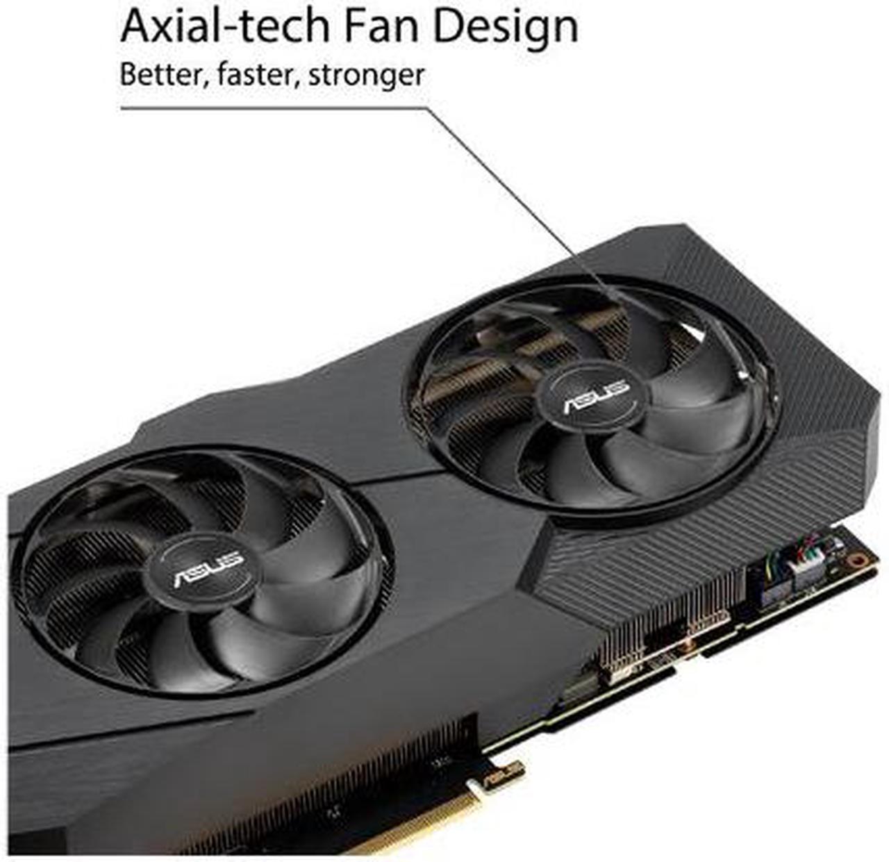 Alt view image 3 of 7 - ASUS DUAL-RTX2070S-A8G-EVO Dual GeForce RTX 2070 SUPER Video Card
