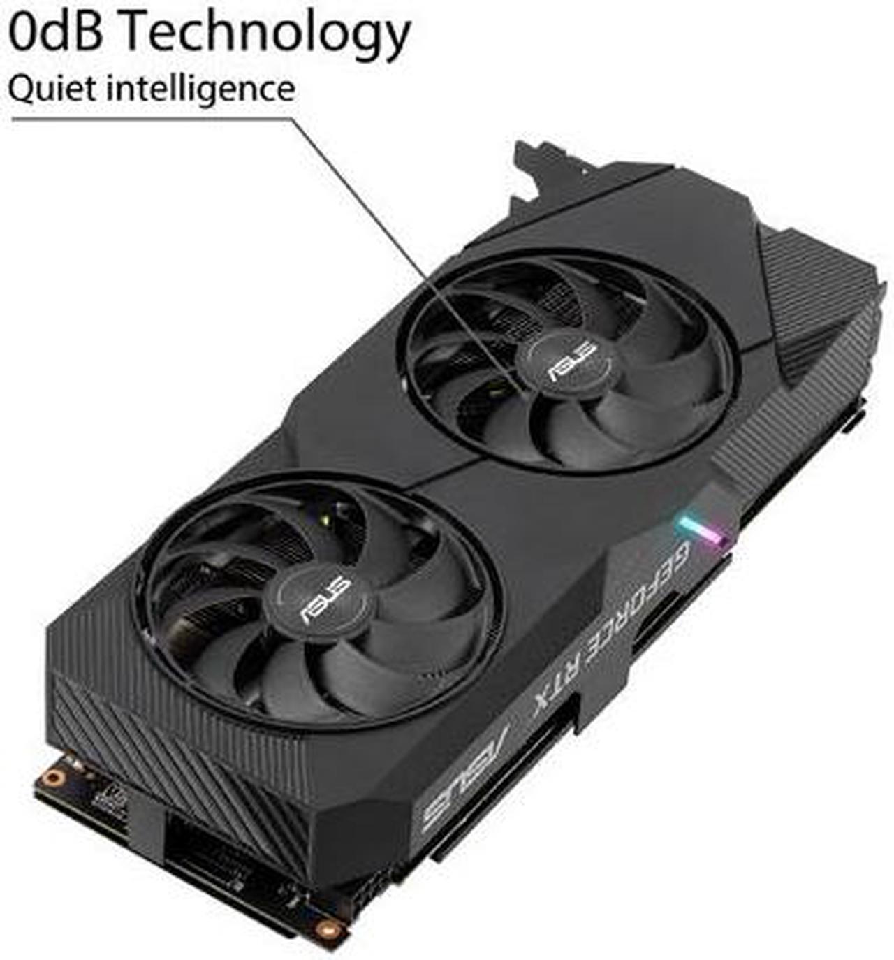 Alt view image 4 of 7 - ASUS DUAL-RTX2070S-A8G-EVO Dual GeForce RTX 2070 SUPER Video Card