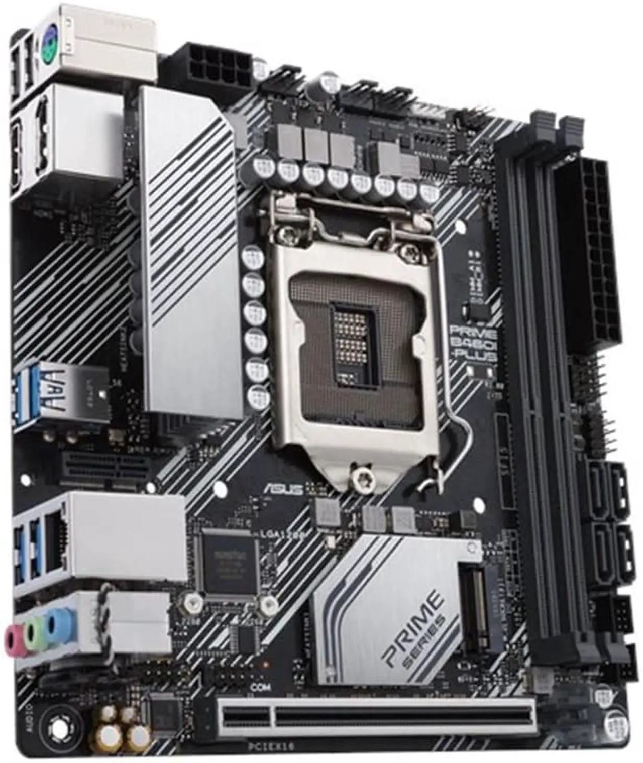 Alt view image 5 of 7 - ASUS PRIME B460I-PLUS LGA 1200 Intel B460 SATA 6Gb/s ATX Intel Motherboard