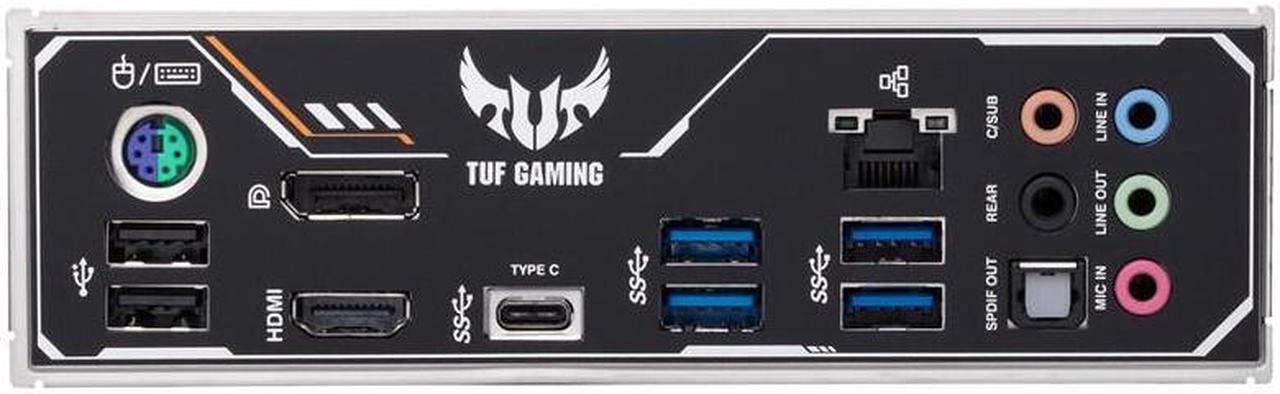 Alt view image 6 of 6 - ASUS TUF GAMING B460M-PRO LGA 1200 Intel B460 SATA 6Gb/s Micro ATX Intel motherboard supports CPU 10500/10400/10400F
