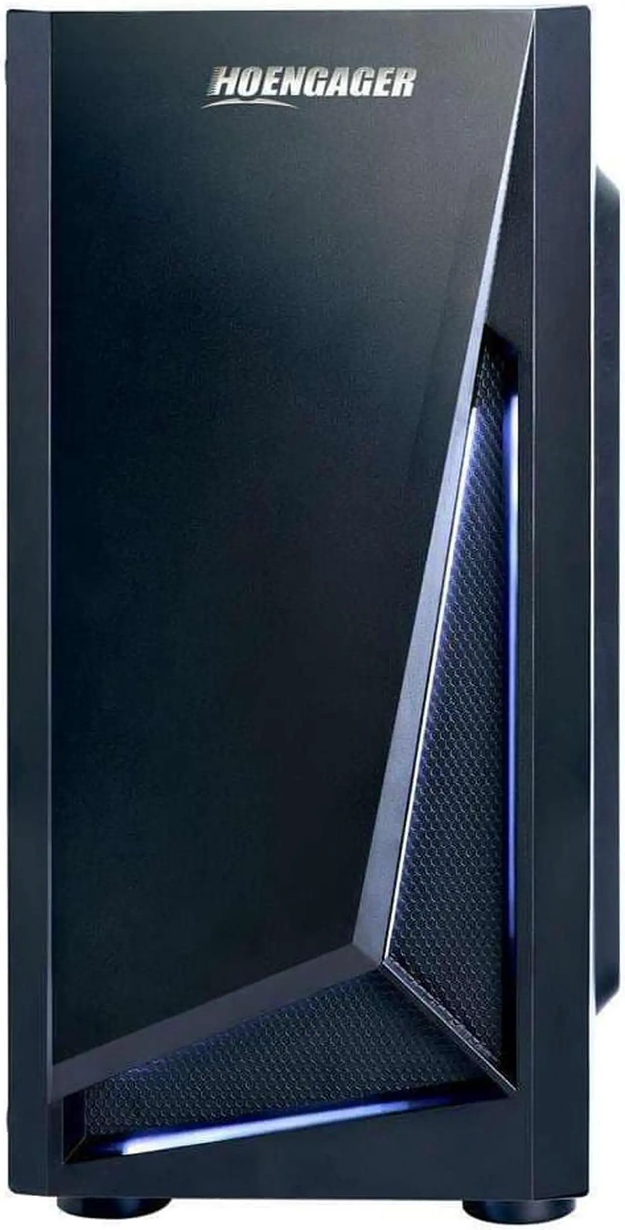 Alt view image 2 of 6 - H.E. BS Desktop PC-Intel Core i3-10100 3.60GHz , 8 GB DDR4 Memory ,500 GB SSD & 1 TB HDD ,Intel UHD Graphics 630 , Windows 11 Pro 64Bit ,Black