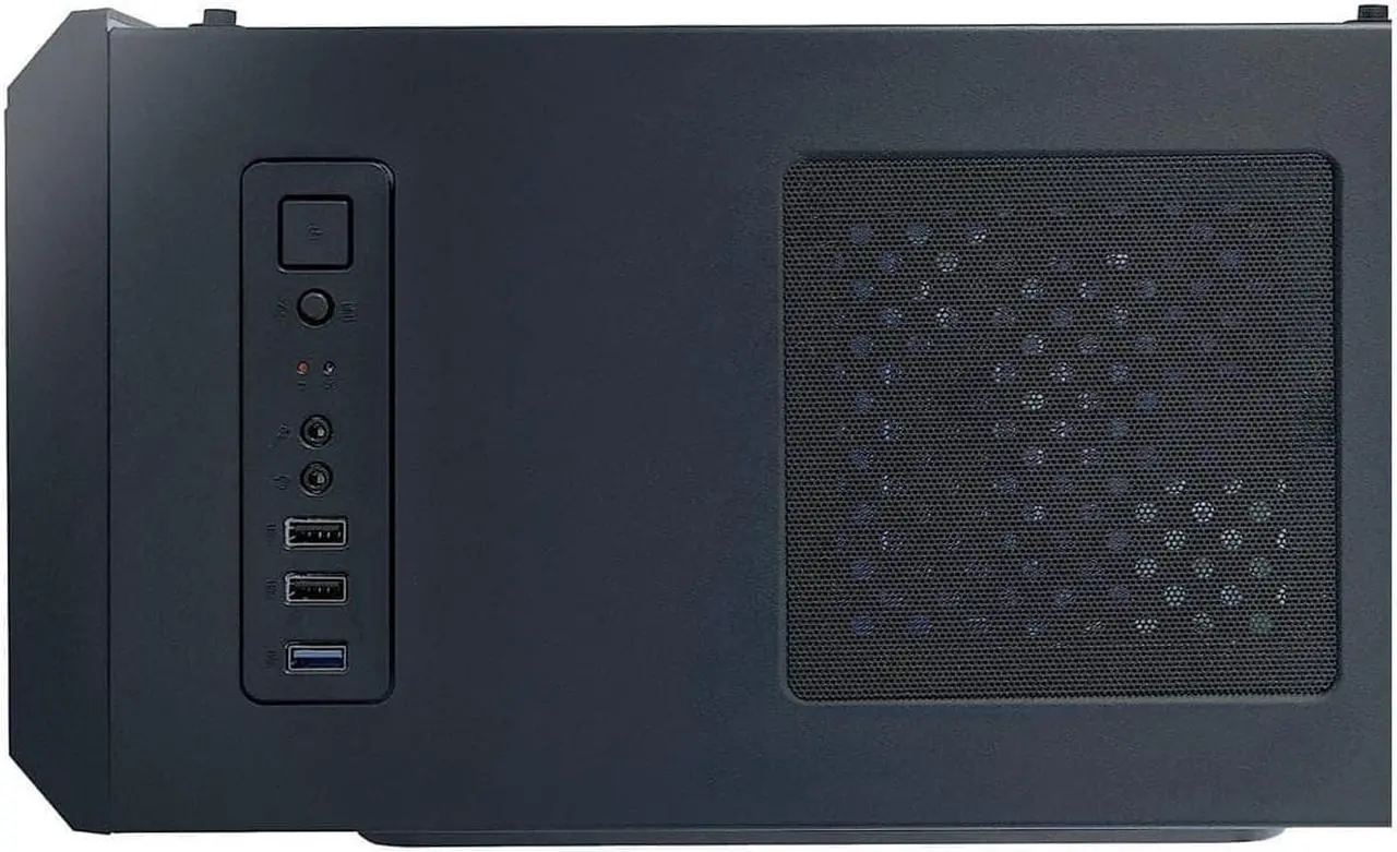Alt view image 3 of 6 - H.E. BS Desktop PC-Intel Core i3-10100 3.60GHz , 8 GB DDR4 Memory ,500 GB SSD & 1 TB HDD ,Intel UHD Graphics 630 , Windows 11 Pro 64Bit ,Black