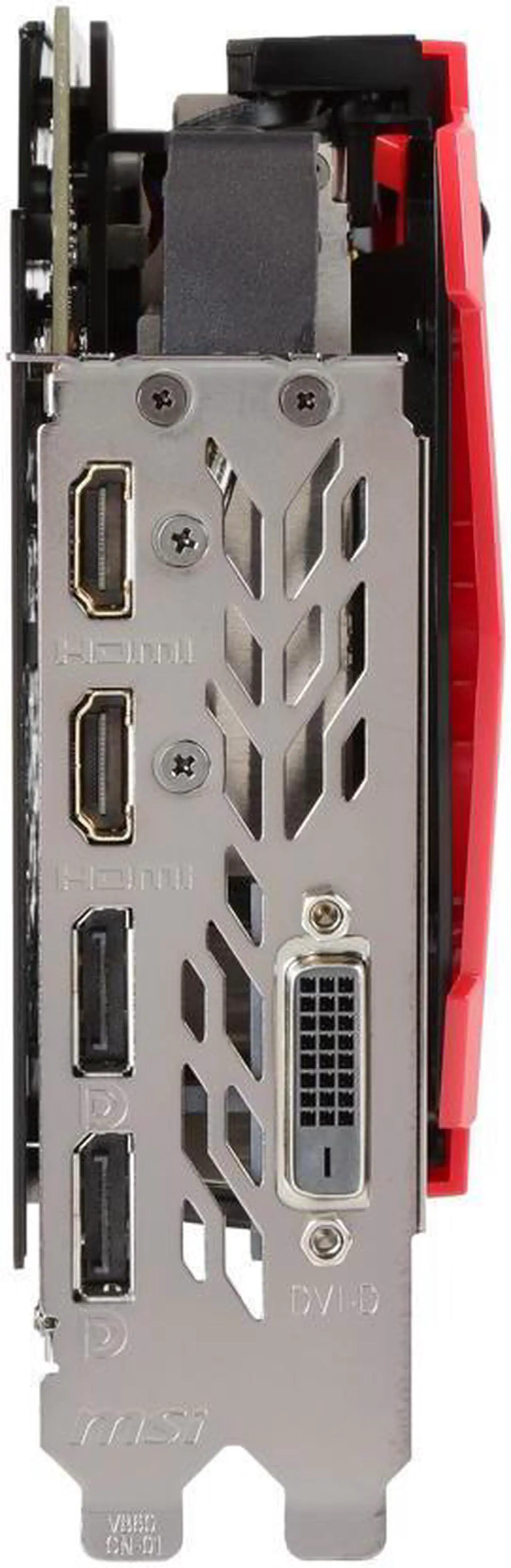 Alt view image 3 of 5 - MSI GeForce GTX 1080 Ti DirectX 12 GeForce GTX 1080 Ti GAMING X 11G 11GB 352-Bit GDDR5X PCI Express 3.0 x16 HDCP Ready SLI Support Video Card- OEM Edition