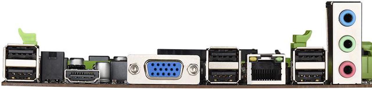 Alt view image 4 of 5 - Jingsha H61 Desktop Motherboard CPU Socket Core i7 / i5 / i3 / Pentium / Celeron (LGA1155) DDR3 M-ATX Intel Motherboard