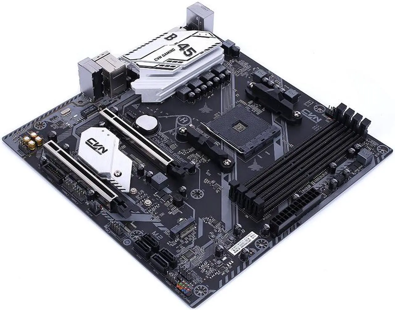 Alt view image 3 of 6 - Colorful CVN B450M GAMING V14 Support AMD Ryzen 3500X/3600/3700X/2600(AMD B450/Socket AM4)USB 3.0 M.2 SSD socket AMD Motherboard