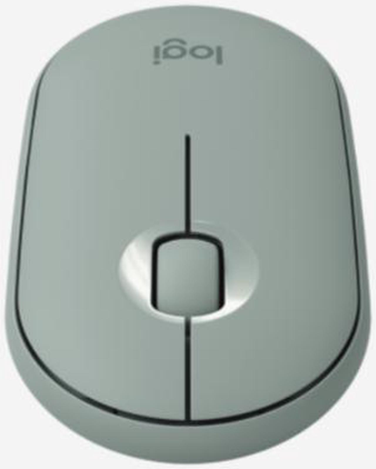 Alt view image 2 of 4 - Logitech Pebble Wireless Mouse M350 green 3 Buttons 1 x Wheel Logitech USB Receiver Dual (RF / Bluetooth Wireless) High Precision Optical Tracking 1000 dpi Mouse