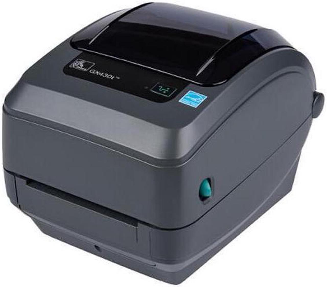 Zebra GX430t Thermal Transfer Desktop Barcode Printer High Speed Printer 300dip USB/Serial/Parallel (GX43-102570-000)