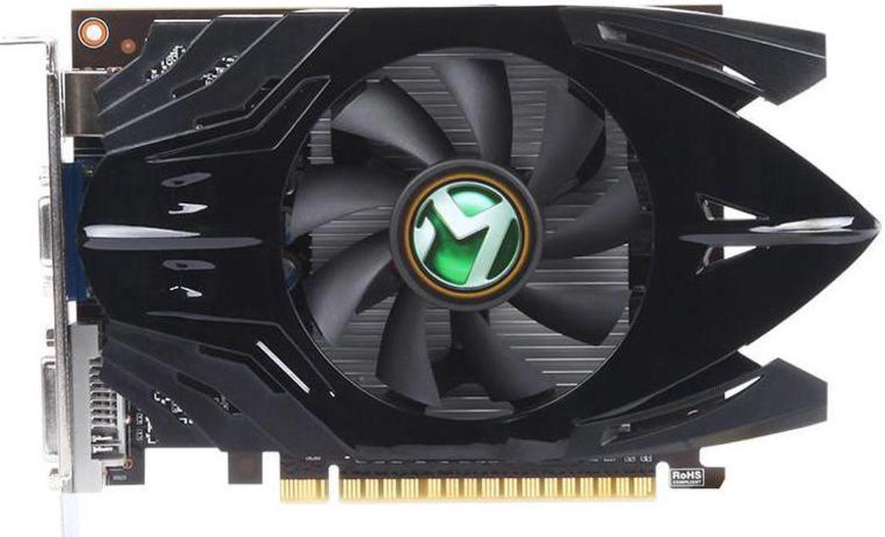 MAXSUN GeForce GT 730 DirectX 12 730TFII2G 2GB 128-Bit DDR3 PCI Express 2.0 x16 Standard ATX Video Card HDMI+DVI+VGA