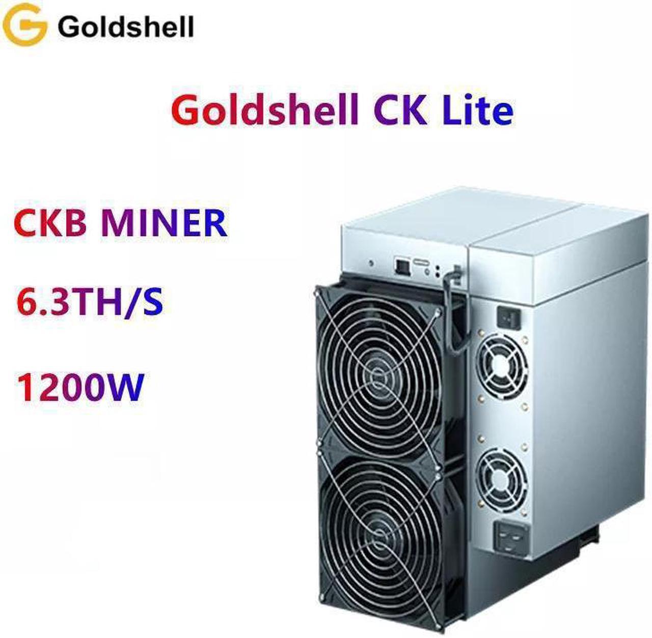 New Release Gold shell CK LITE Miner CKB Miner 6.3TH/s 1200W Nervous Network Miner Better than CK BOX / CK5 / CK6 Sold by HIGISY