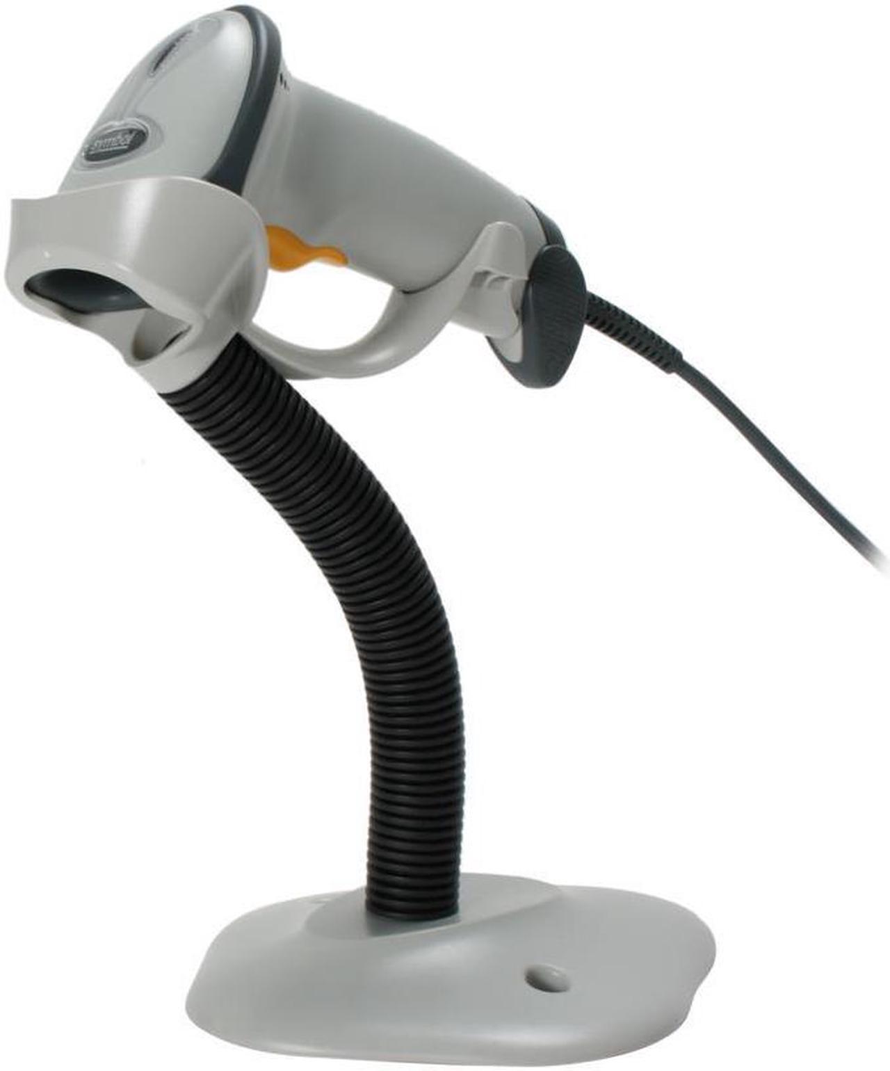 Zebra (Motorola) Symbol LS2208 Series LS2208-SR20001R-NA Handheld Barcode Scanner - USB Kit with Cable and Stand