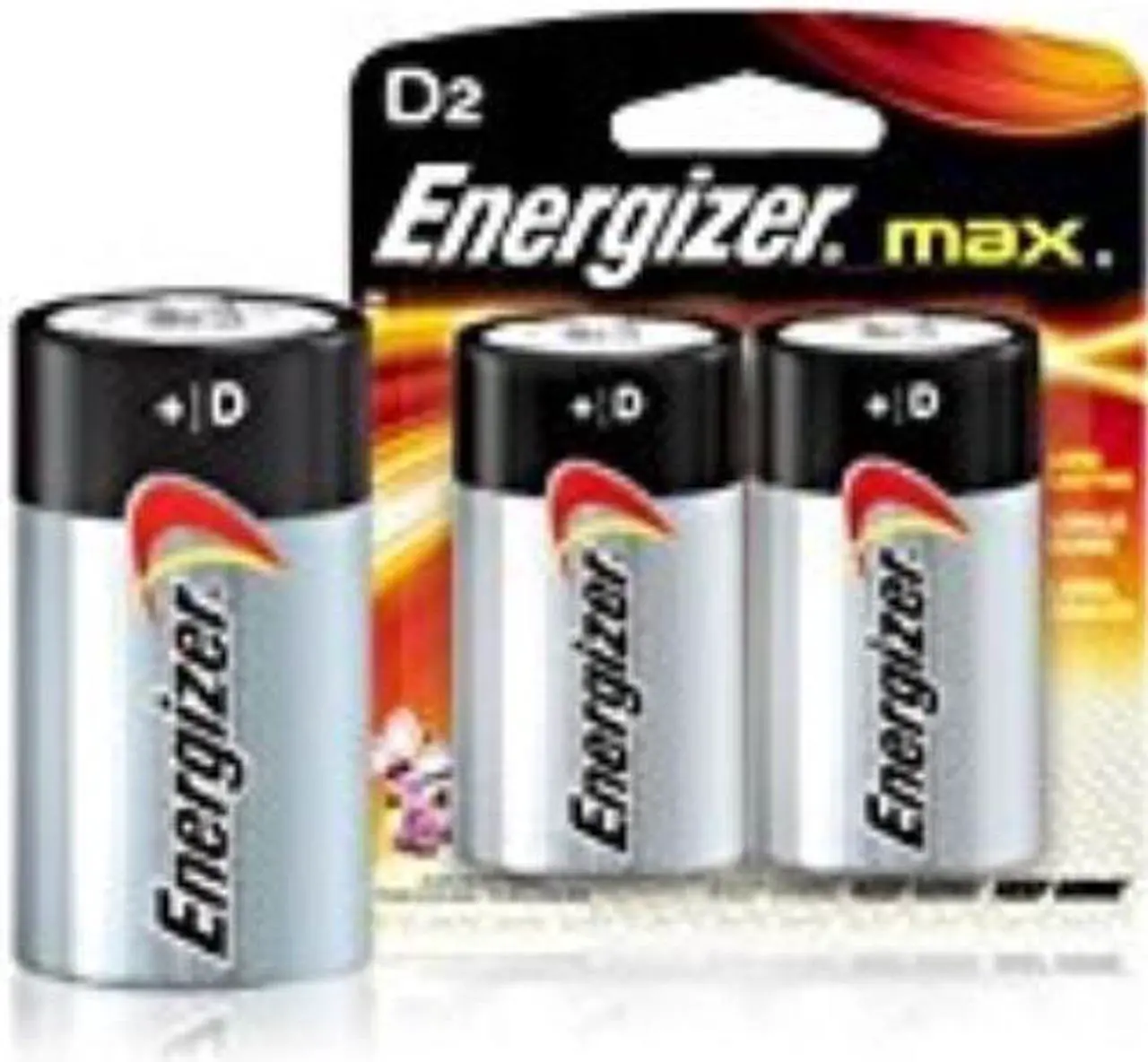 Alt view image 14 of 20 - ENERGIZER Max 1.5V Size D Alkaline Battery, 2-pack