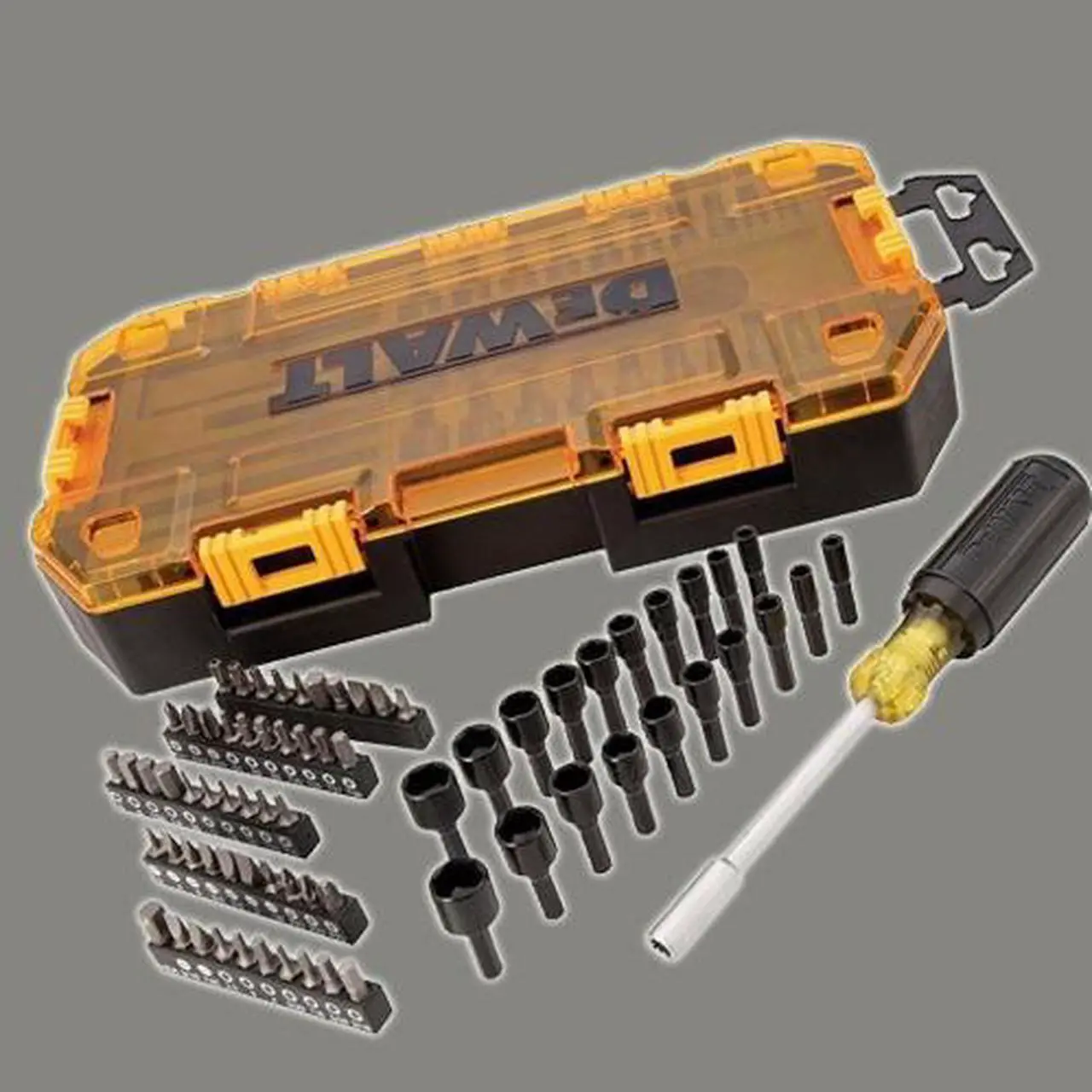 Alt view image 4 of 5 - DeWALT DWMT73808 Multi-Bit and Nut Driver Set Chrome