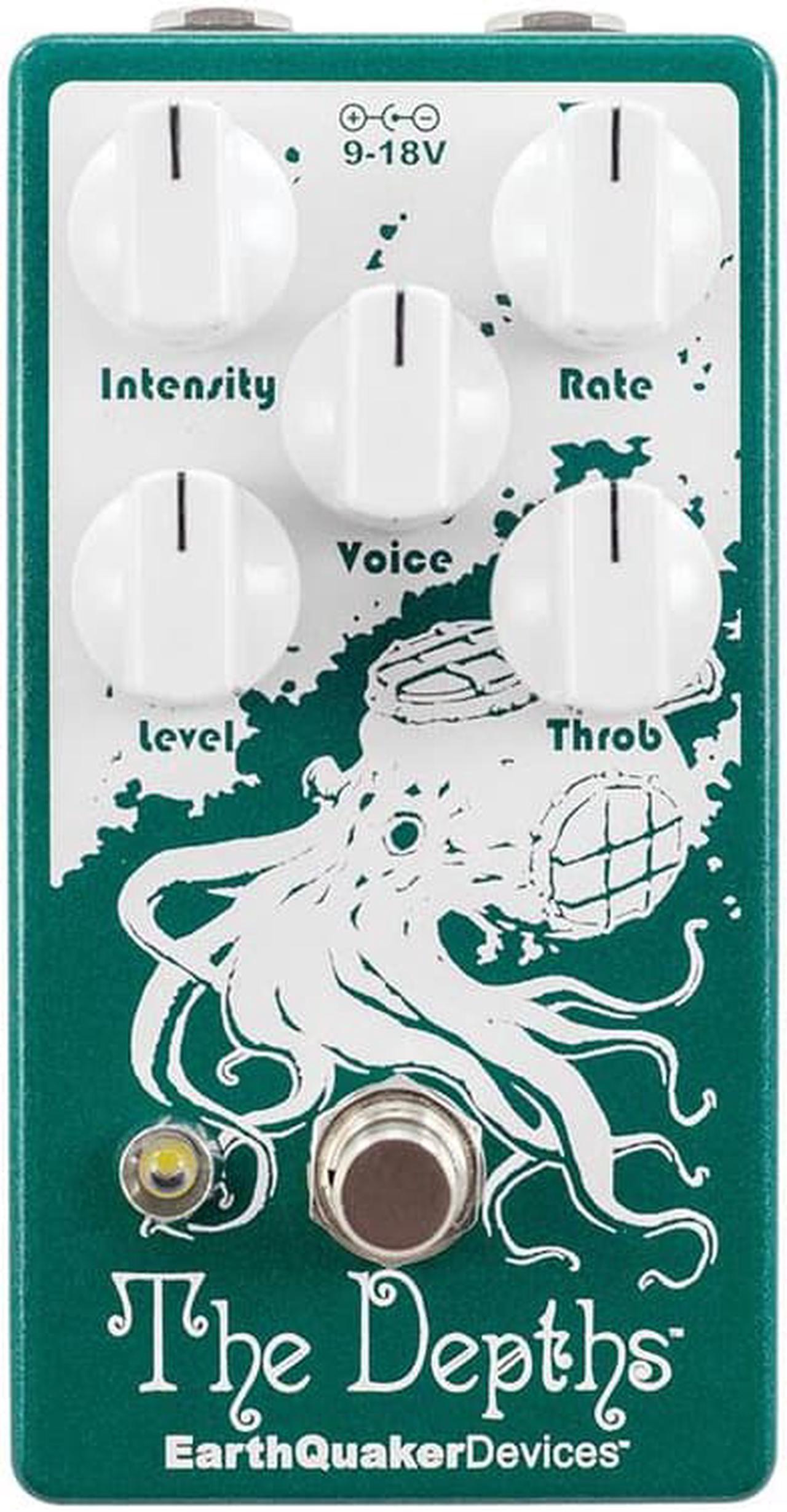 Alt view image 3 of 19 - EarthQuaker Devices The Depths V2 Optical Vibe Effects Pedal