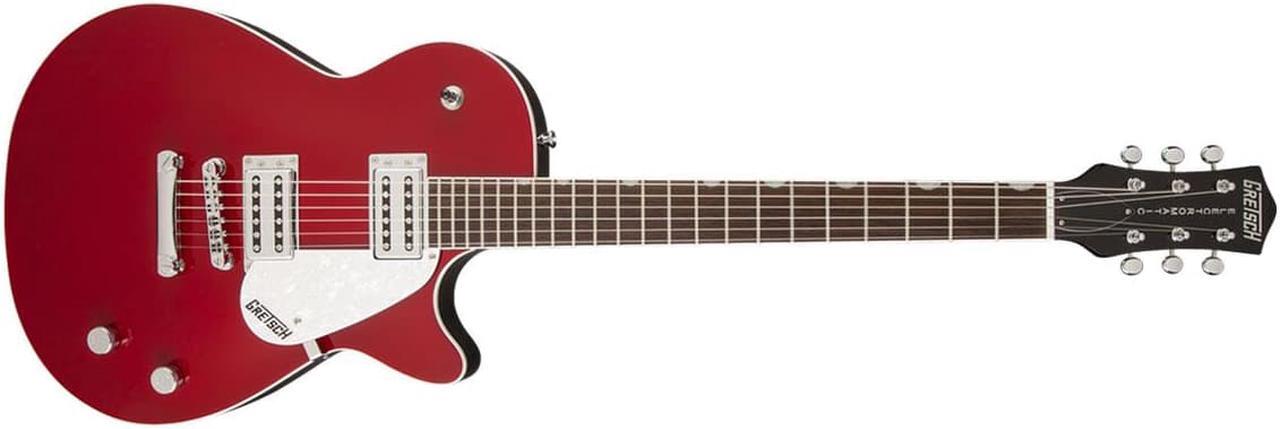 Alt view image 4 of 9 - Gretsch G5421 Electromatic Jet Club Electric Guitar, Firebird Red #2519010516
