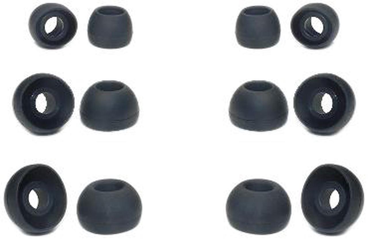 Main image of Sennheiser ear tips replacement parts; replacement ear tips for Sennheiser earbuds - 6 Pairs, assorted sizes