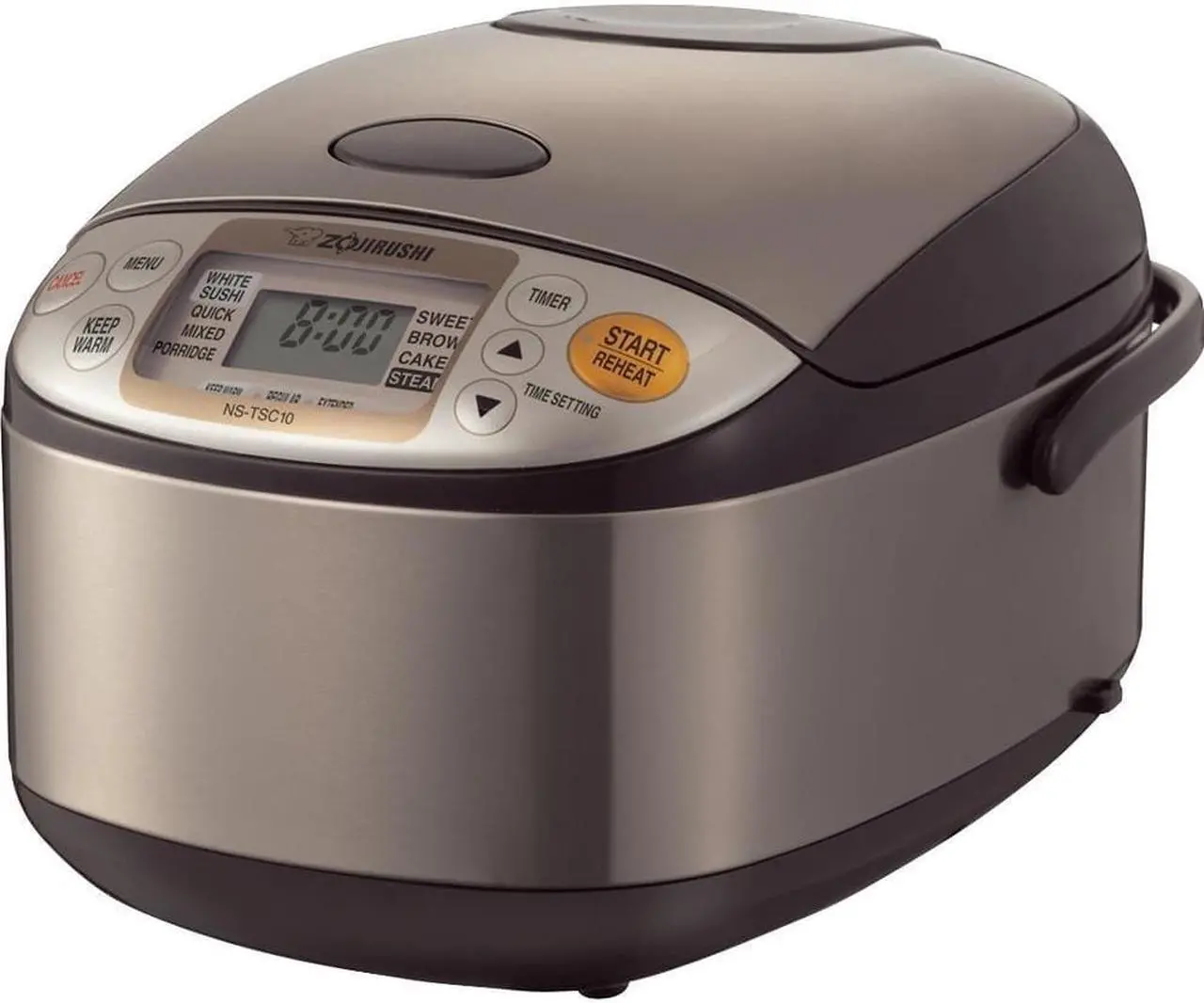 Main image of Zojirushi NS-TSC10 5-1/2-Cup (Uncooked) Micom Rice Cooker and Warmer, 1.0-Liter