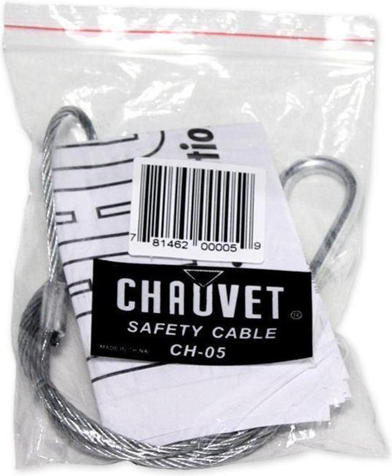 Alt view image 6 of 15 - Steel Light Fixture Safety Cable With Latch 30 In