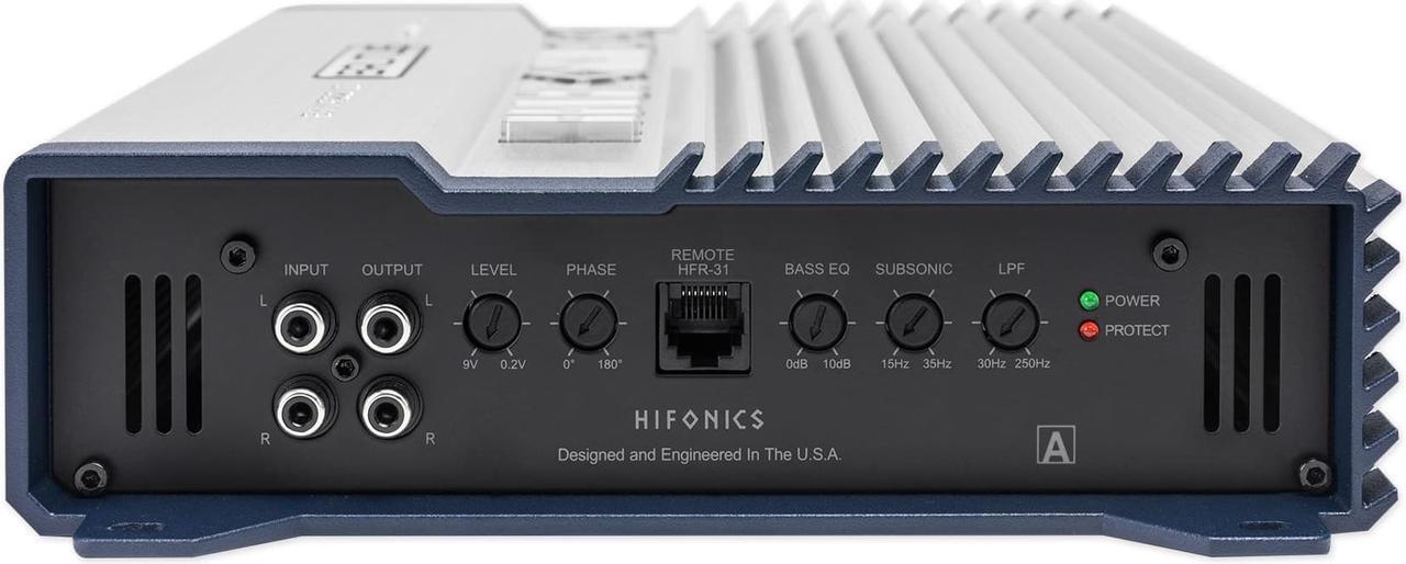 Alt view image 7 of 20 - Hifonics BXX1200.1D Brutus Class D Mono Subwoofer Amplifier