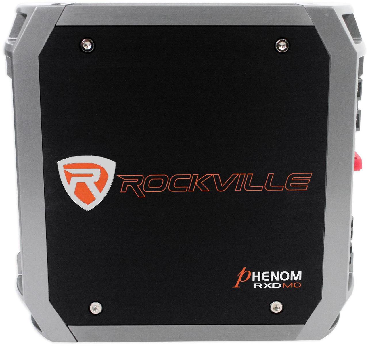 Alt view image 2 of 7 - Rockville RXD-M0 1200 Watt/600w RMS Mono Class D 1 Ohm Amplifier Car Audio Amp