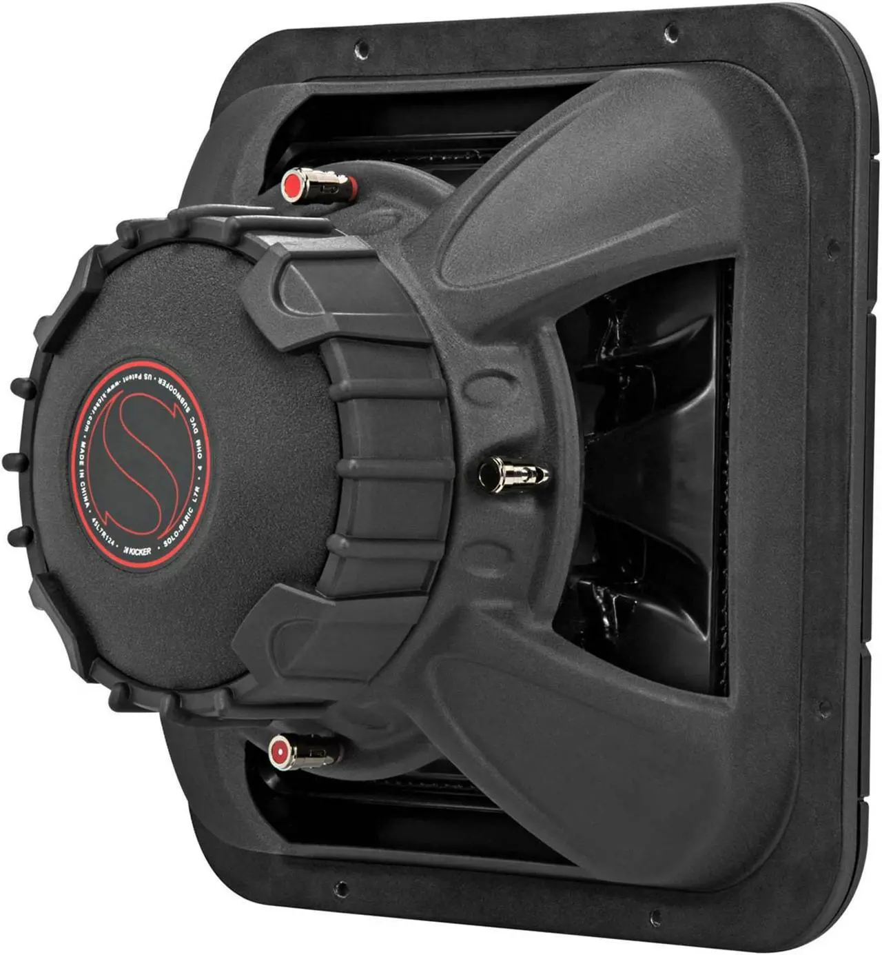 Alt view image 8 of 20 - Kicker L7R 12 Inch 1200W Max Power 4 Ohm DVC Square Car Audio Subwoofer, Black
