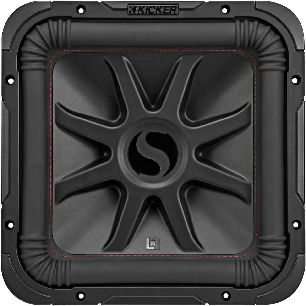 Alt view image 6 of 20 - Kicker L7R 12 Inch 1200W Max Power 4 Ohm DVC Square Car Audio Subwoofer, Black