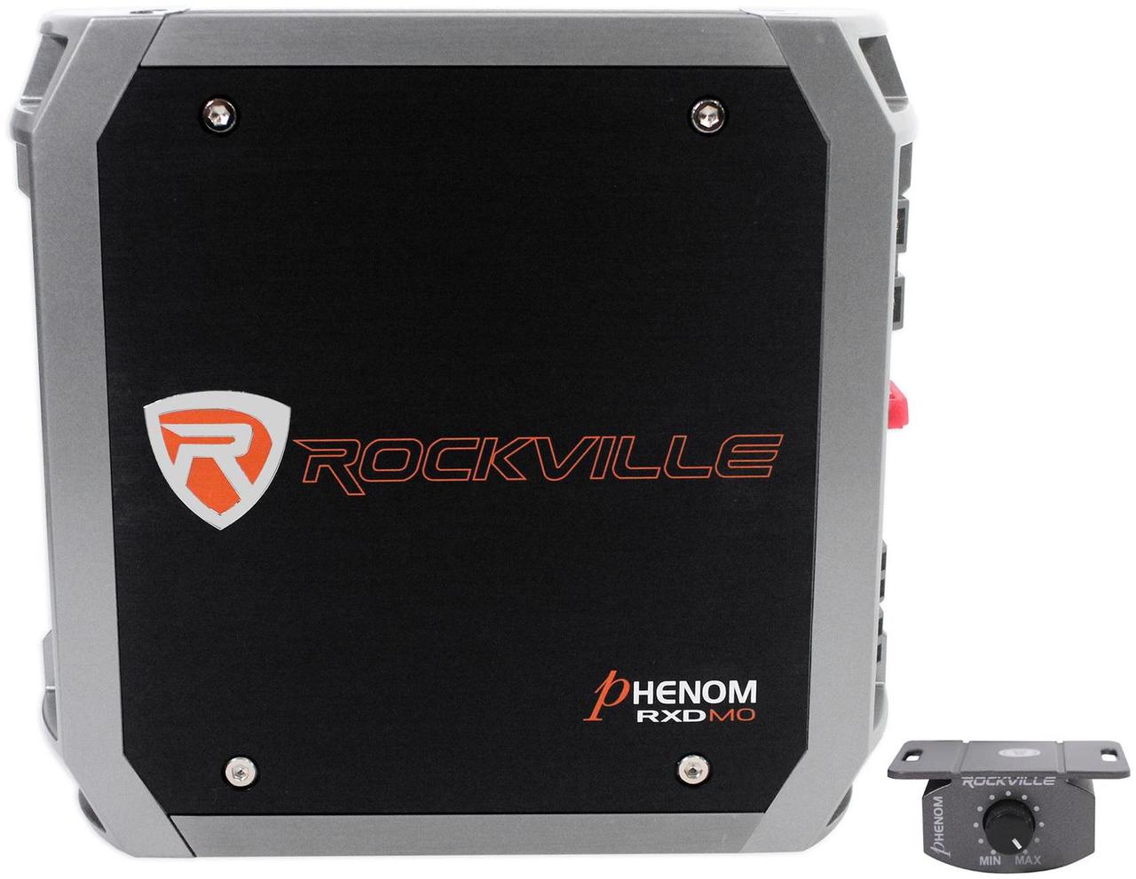 Main image of Rockville RXD-M0 1200 Watt/600w RMS Mono Class D 1 Ohm Amplifier Car Audio Amp
