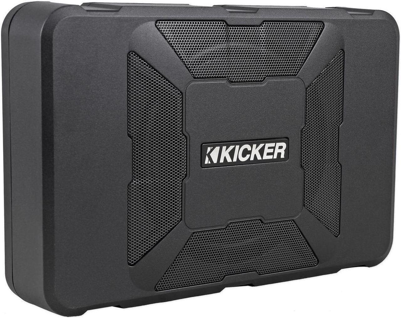 Alt view image 6 of 20 - KICKER 11HS8 8" 150W Hideaway Car Audio Powered Subwoofer Sub Enclosure HS8