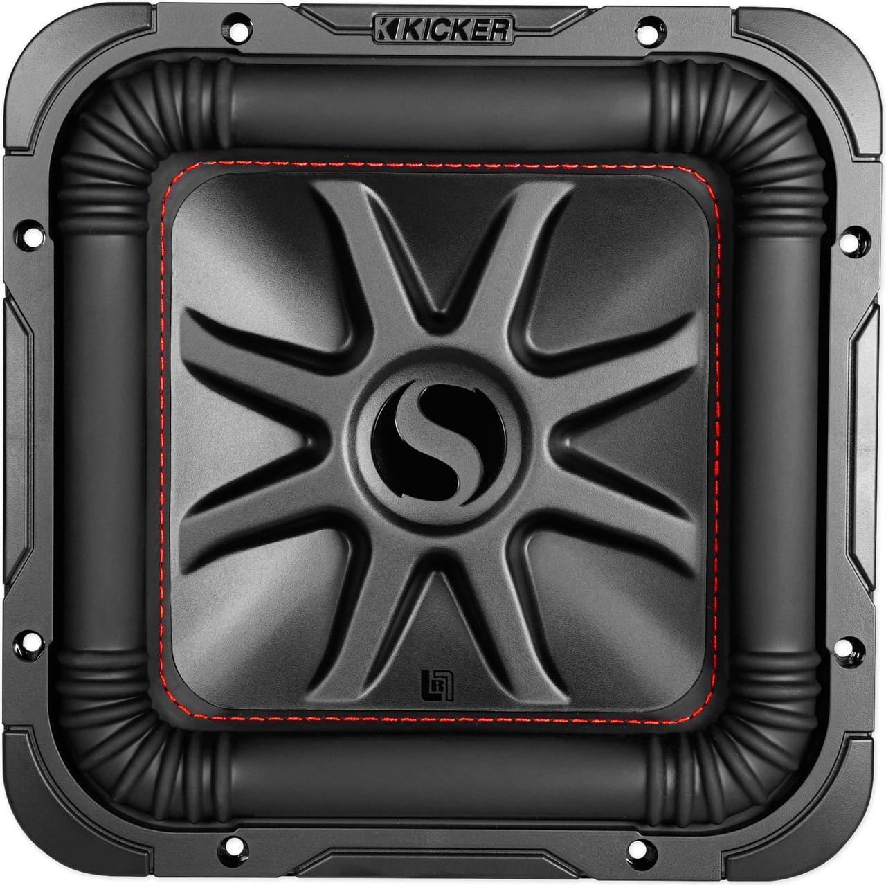 Alt view image 3 of 20 - Kicker L7R 10-Inch 1000-Watt Max 2-Ohm DVC Square Subwoofer