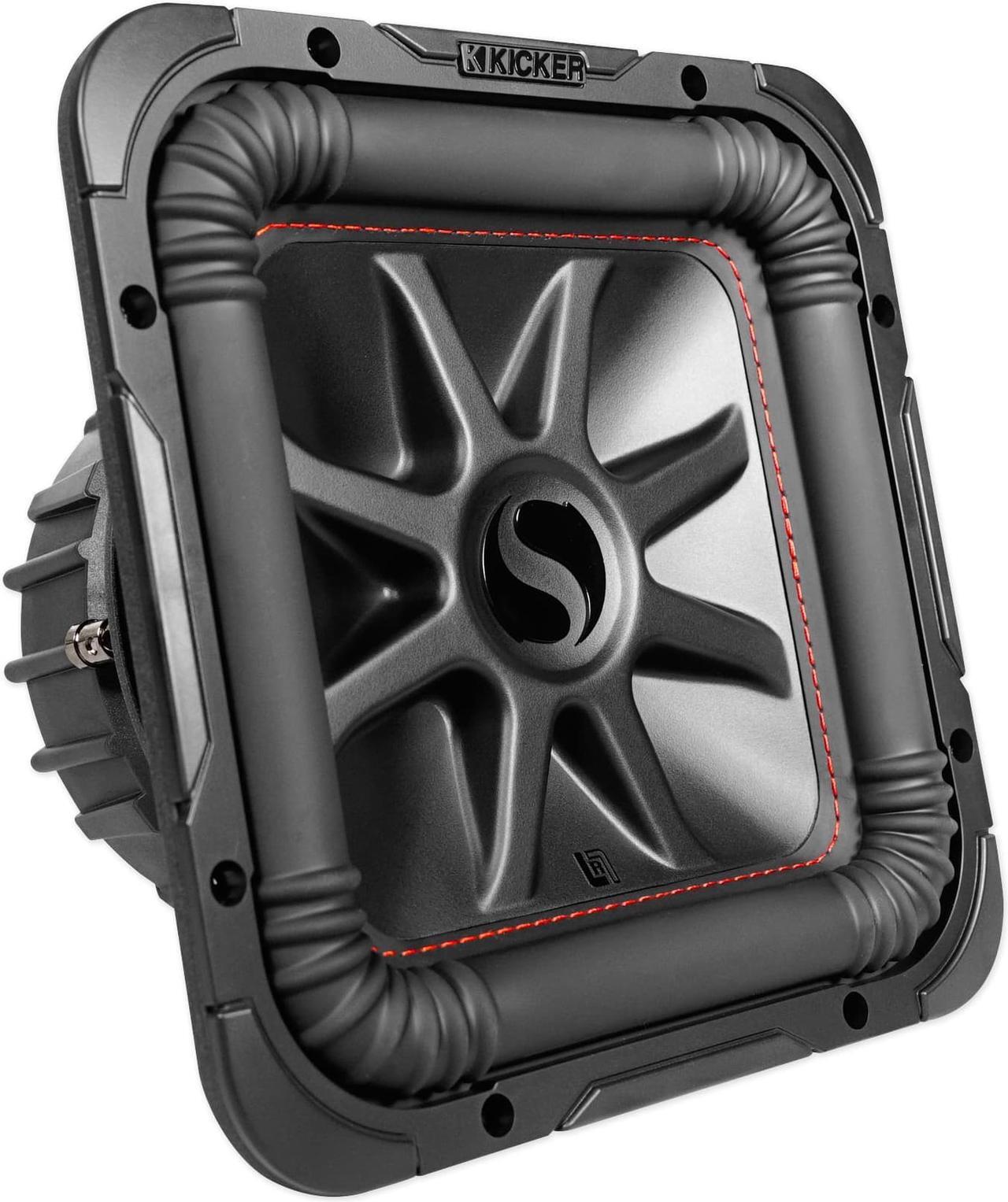 Alt view image 4 of 20 - Kicker L7R 10-Inch 1000-Watt Max 2-Ohm DVC Square Subwoofer