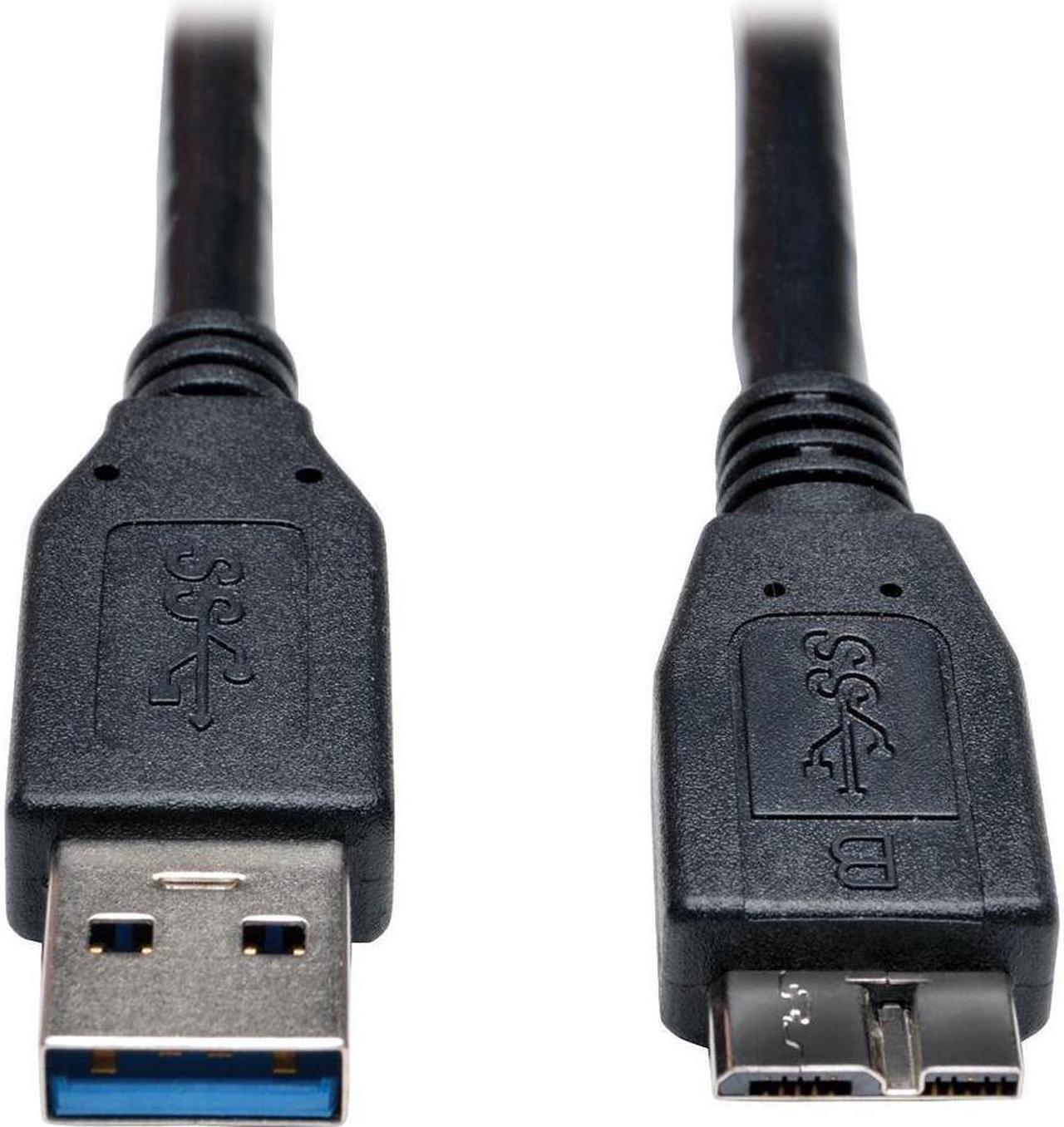 Main image of AYA 15Ft (15 Feet) Certified SuperSpeed USB 3.0 Cable A (M) to Micro B (M) Cable