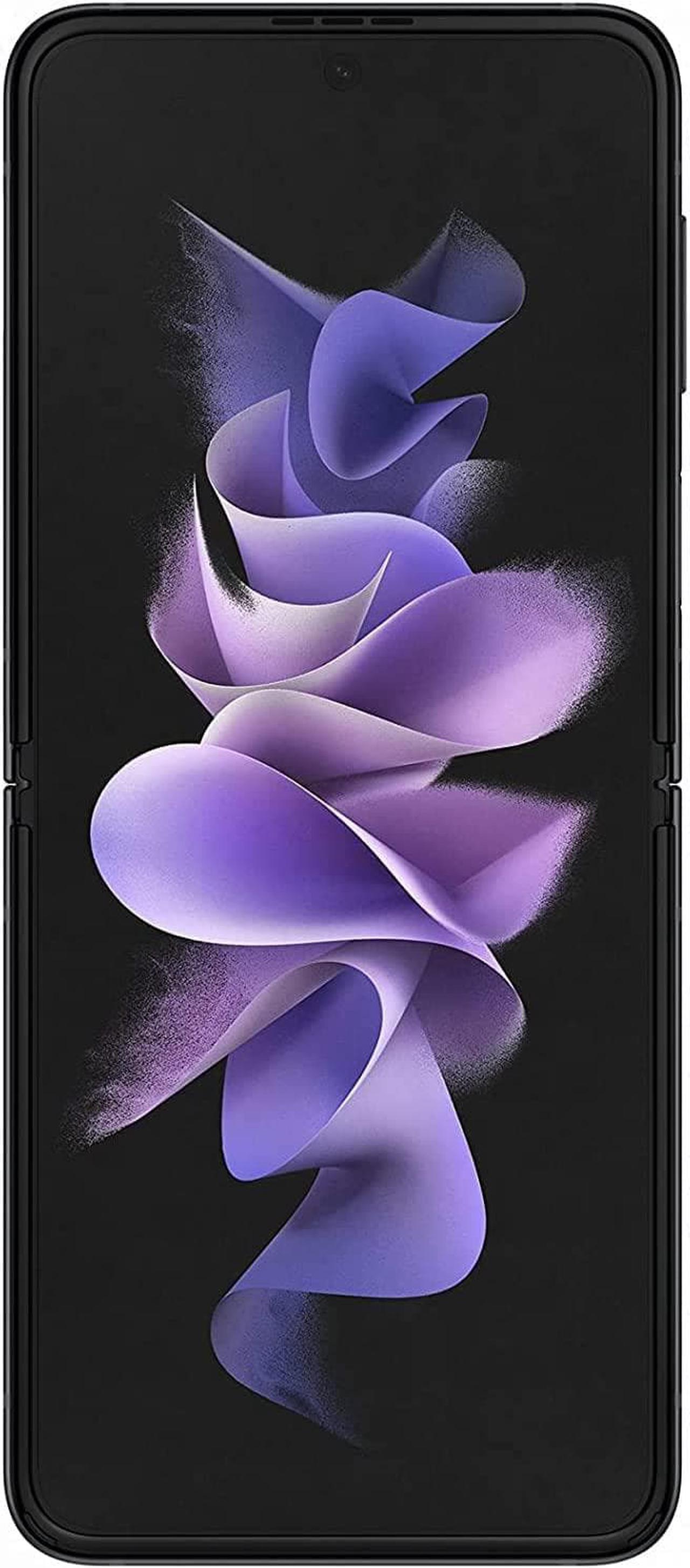 Alt view image 3 of 7 - Samsung Galaxy Z Flip 3 5G Factory Unlocked Android Cell Phone US Version Smartphone Flex Mode Intuitive Camera Compact 128GB Storage US Warranty, Phantom Black (Renewed)