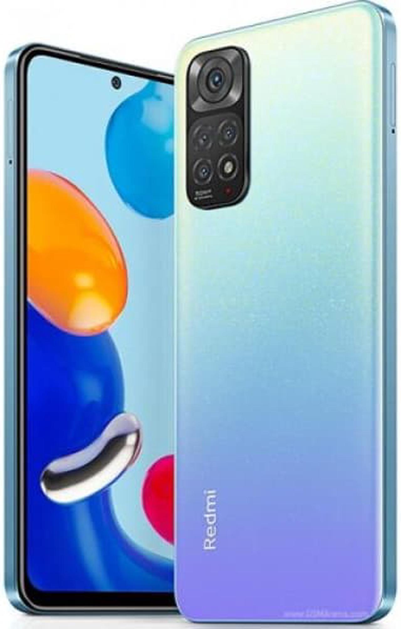 Alt view image 4 of 6 - Xiaomi Redmi Note 11, 6.43" FHD+ AMOLED DotDisplay, 128GB + 4GB RAM, 50MP Camera, Dual-SIM, (GSM Only | No CDMA) Factory Unlocked 4G/LTE, International Version - Blue