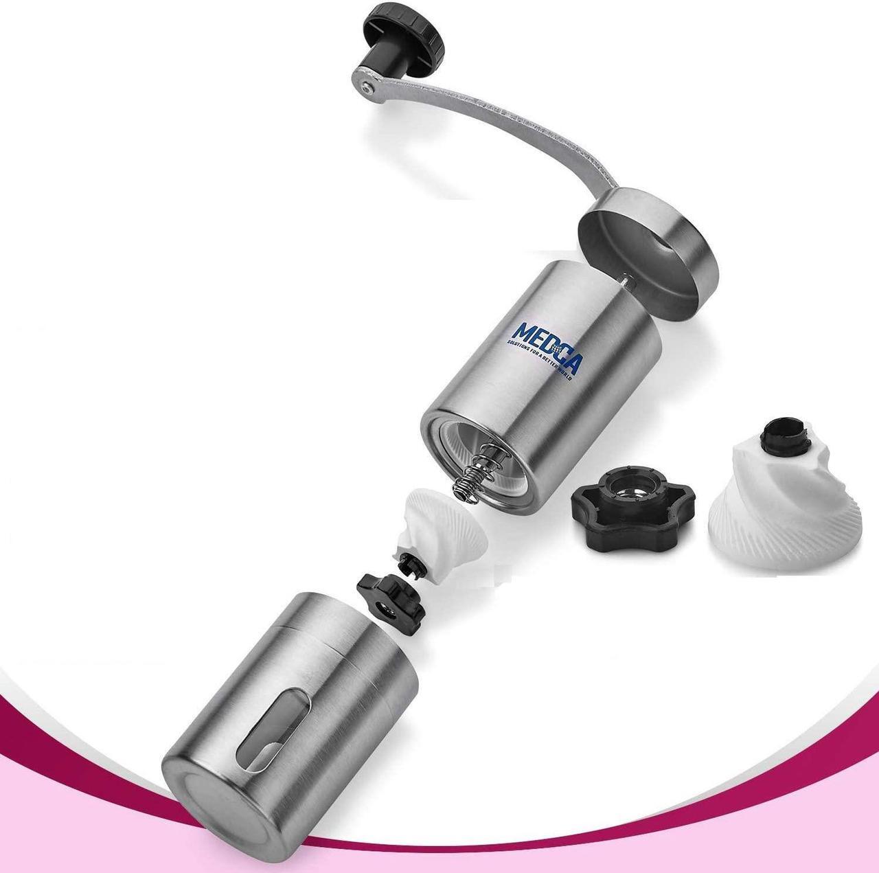 Alt view image 7 of 7 - Best Pill Grinder - Top Choice Pro Pill Mill Crusher and Cutter That Grinds Your Pills and Tablets to Help Make Taking Medication and Supplements Easier, Manual Stainless Steel Design