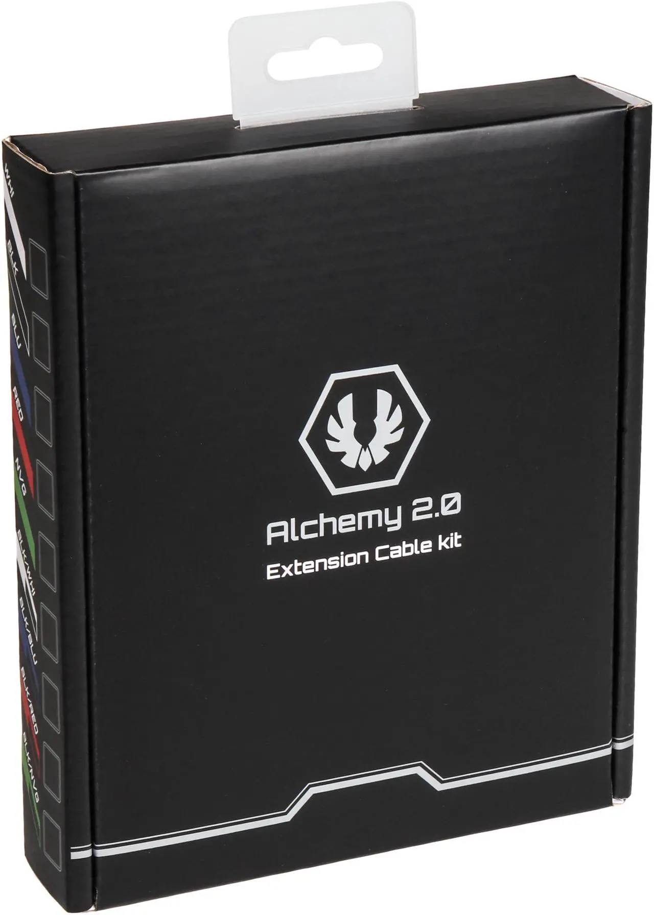 Alt view image 8 of 8 - BitFenix Alchemy 2.0 Extension Cable KIT (High Current Alloy Terminals, Pure Copper Strand Cables) Red Sleeve/Black Connector, 2 x 6+2 pin video card extension 45cm , 1 x 4+4 pin motherboard extension