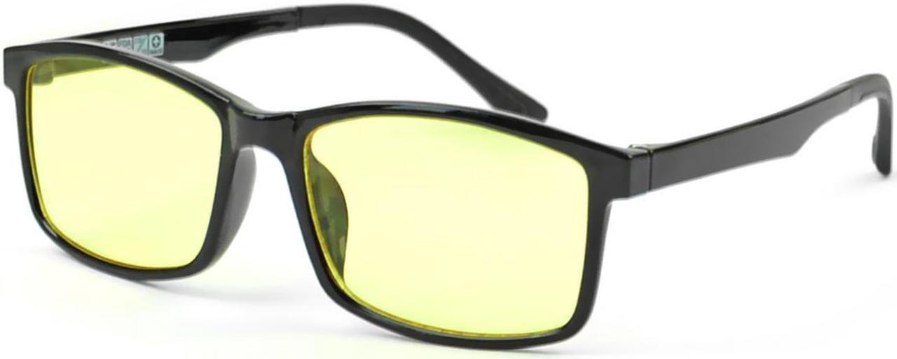 Main image of Aigrous Blue Light Blocking Glasses Amber Tint Anti Glare UV Digital Eyestrain, Unisex (Men/Women)