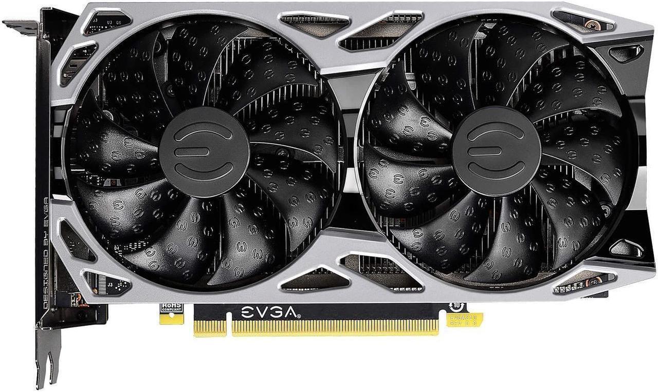 Alt view image 2 of 5 - EVGA GeForce GTX 1660 SUPER SC ULTRA GAMING, 06G-P4-1068-KR, 6GB GDDR6, Dual Fan, Metal Backplate