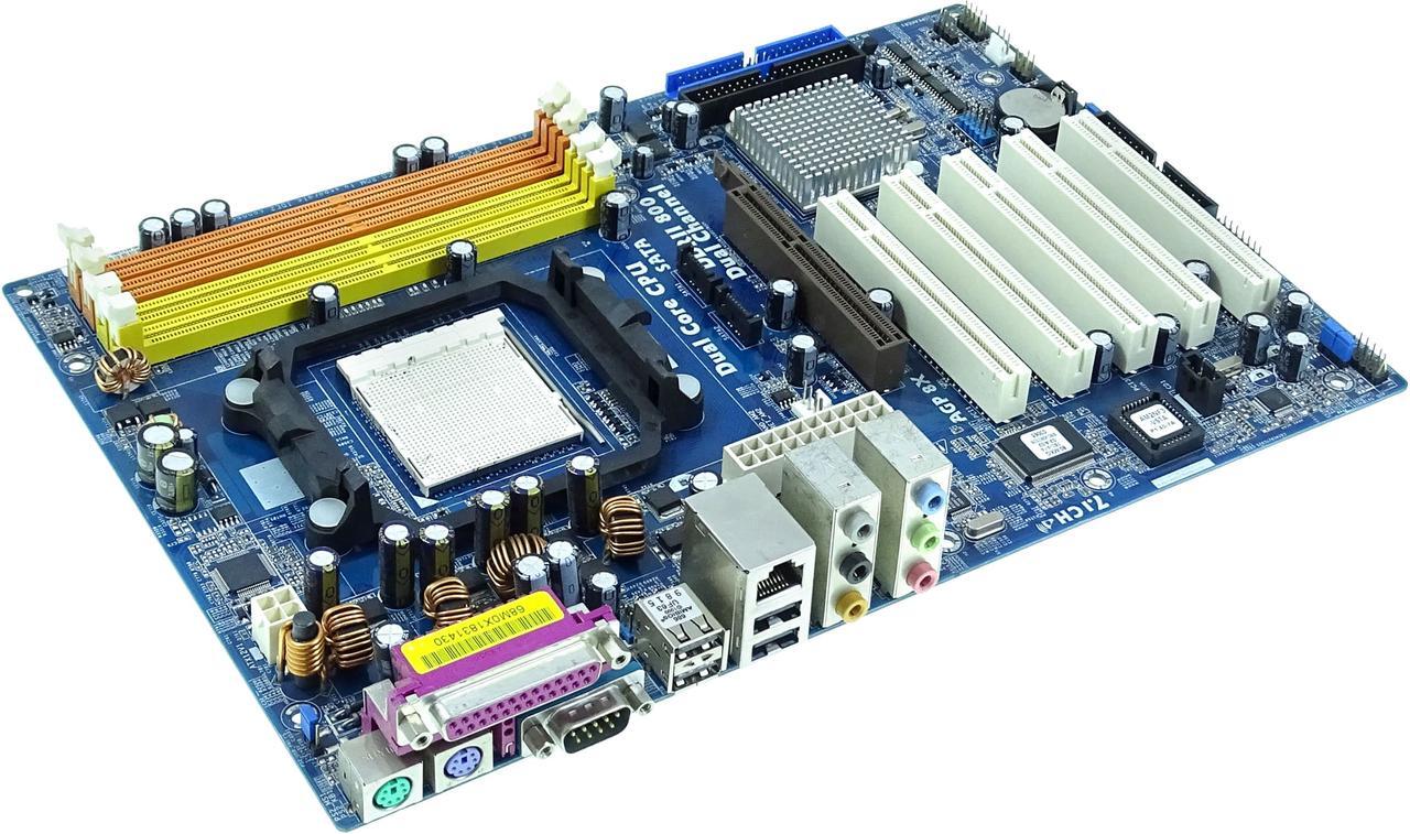 Alt view image 2 of 3 - ASRock AM2NF3-VSTA Socket AM3/AM2+/AM2 nForce 3 AGP ATX Motherboard