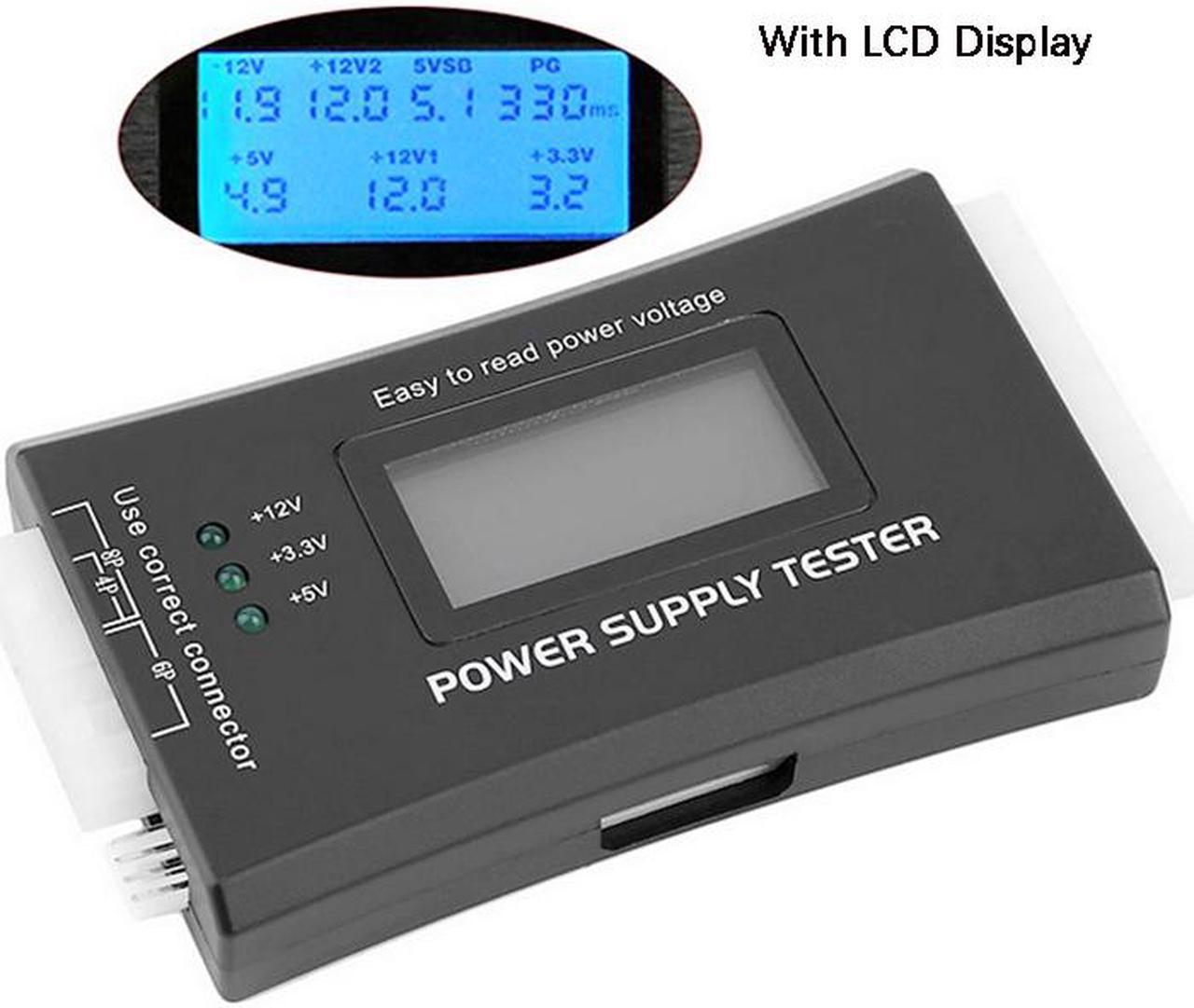 LCD Display Power Supply Tester for PC Power Supply ATX/ /BTX/ITX/TFX For Computer