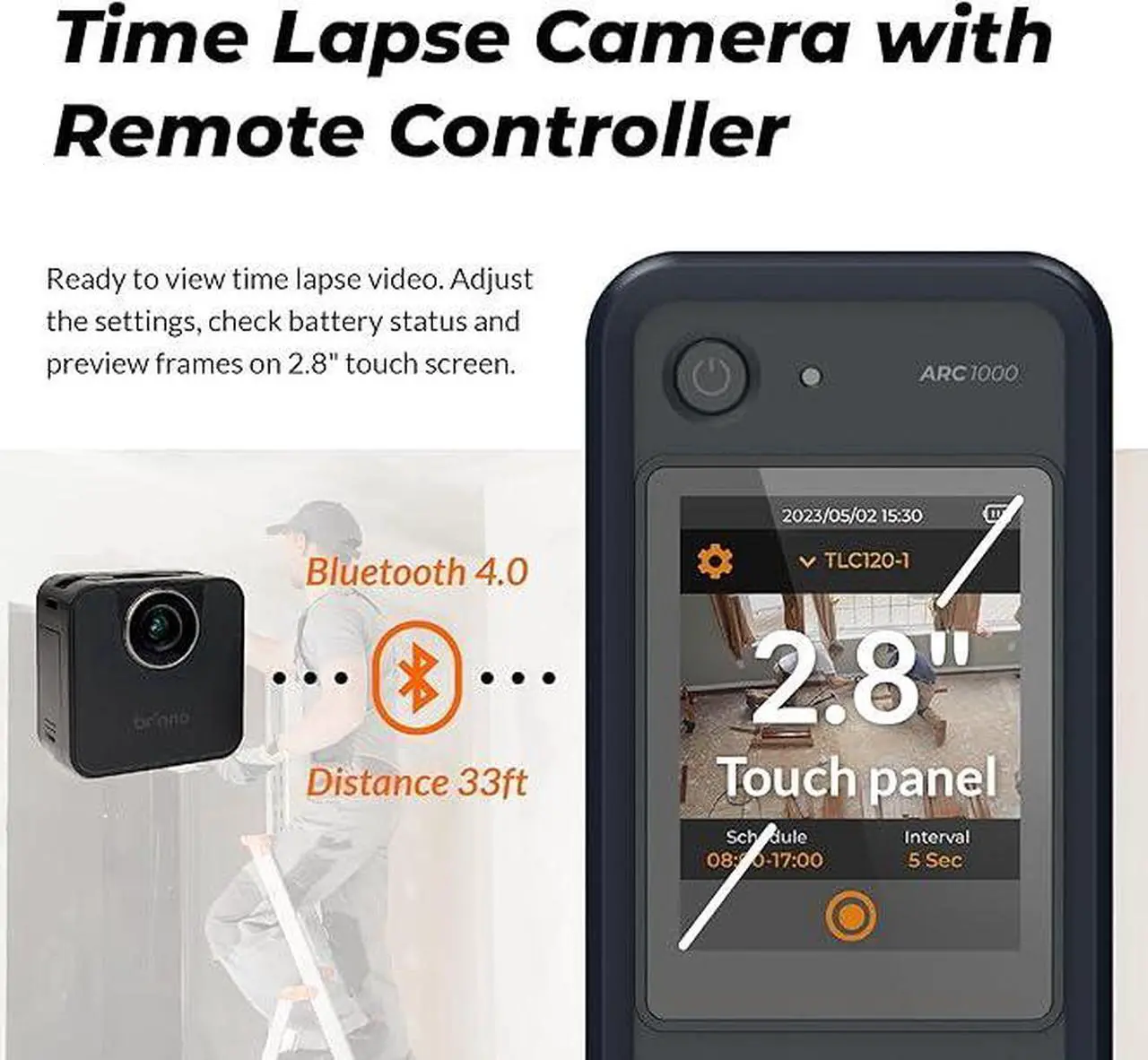 Alt view image 3 of 6 - Brinno BCC200-BLE Time Lapse Camera Bundle