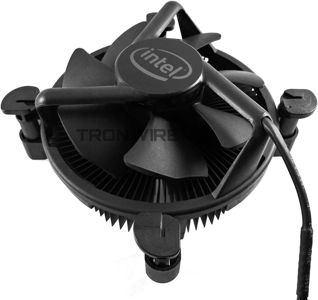 Alt view image 2 of 3 - CPU Cooler With Aluminum Heatsink & Copper Core Base & 4-Pin PWM 92mm Fan With Pre-Applied Thermal Paste For Intel Core i3 i5 i7 i9 Socket 1200 1151 1150 1155 1156 Desktop PC - 10th Gen