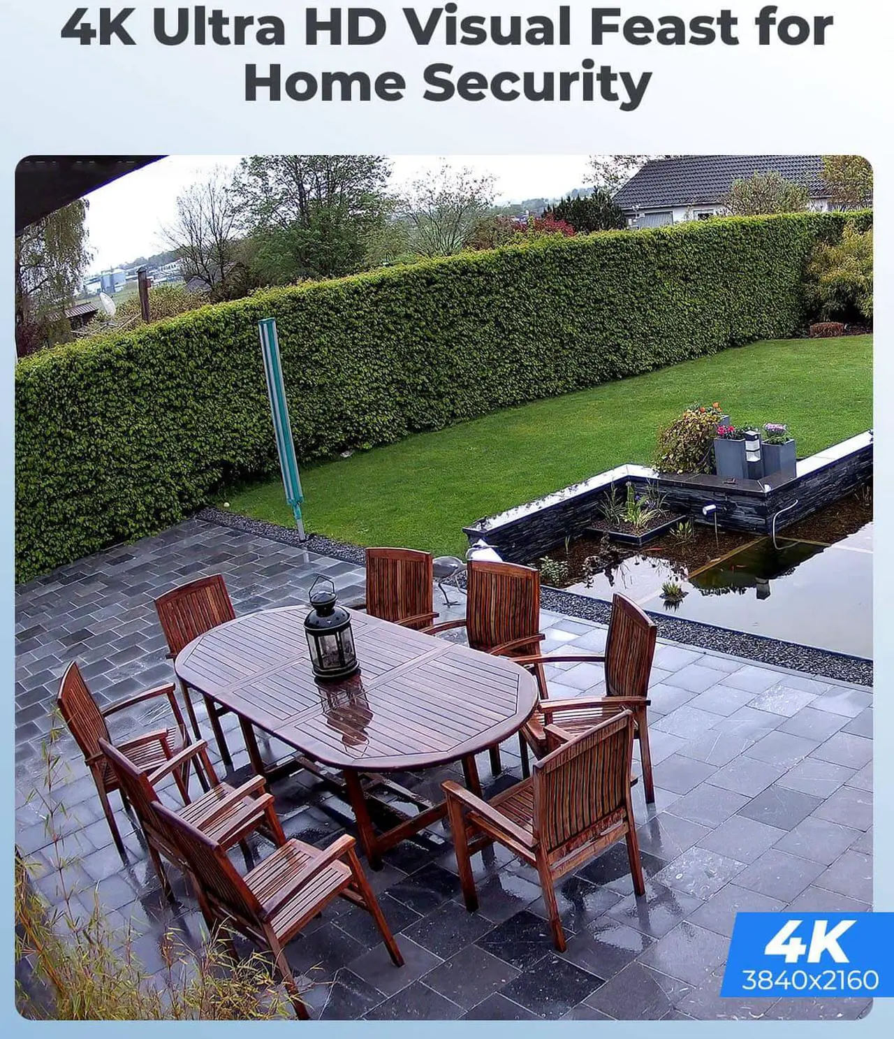Alt view image 2 of 7 - Reolink 8CH 4K Security Camera System, 4pcs 8MP Smart Person/Vehicle Detection Wired Outdoor PoE IP Cameras and 8CH 2TB HDD NVR for 24/7 Recording, Remote Access - RLK8-810B4-A