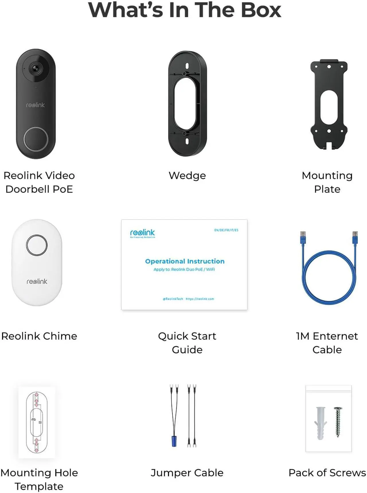 Alt view image 8 of 7 - REOLINK Video Doorbell PoE Camera,180° Diagonal, 5MP IP Security Camera Outdoor with Chime, 2-Way Talk, Plug & Play, Secured Local Storage, No Monthly Fee