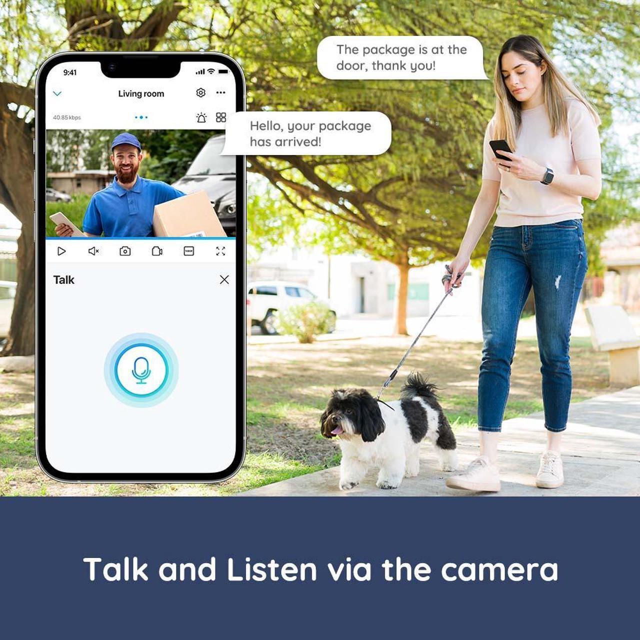 Alt view image 4 of 7 - Reolink RLC-1212A 12MP 6K PoE Bullet Security Camera with Powerful Spotlight, Smart Person/Vehicle Detect, 2-way Audio 2 Cameras