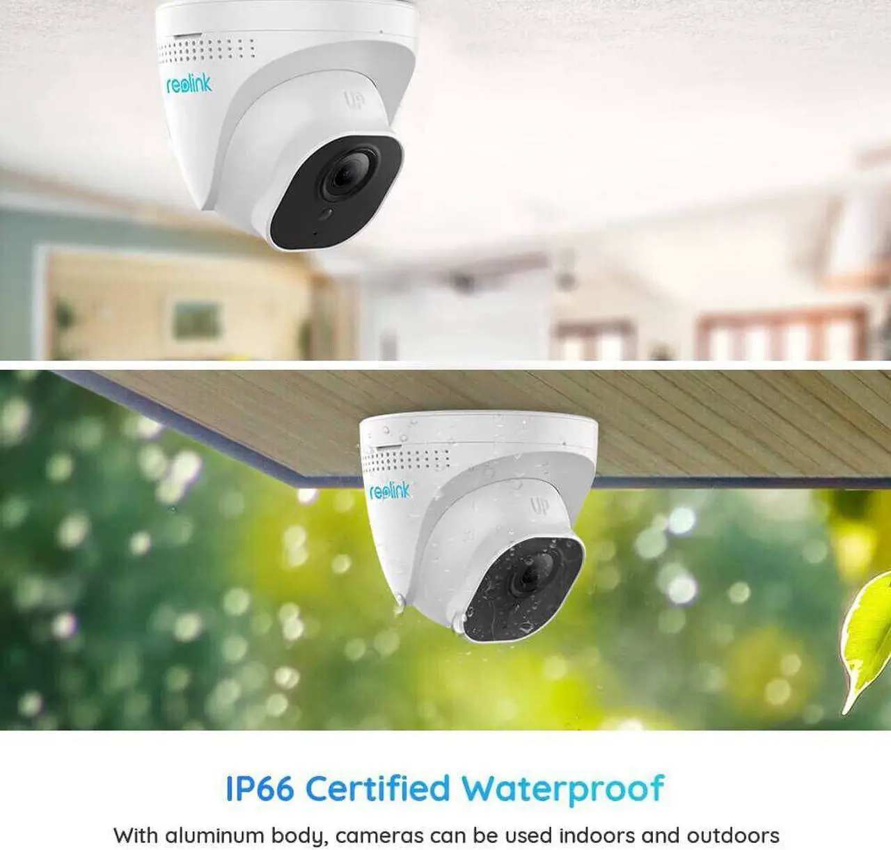 Alt view image 5 of 7 - Reolink RLK8-800D4-A 4K Security Camera System, 4pcs H.265 4K PoE Security Cameras Wired with Basic Person Vehicle Detection, 8MP/4K 8CH NVR with 2TB HDD for 24-7 Recording