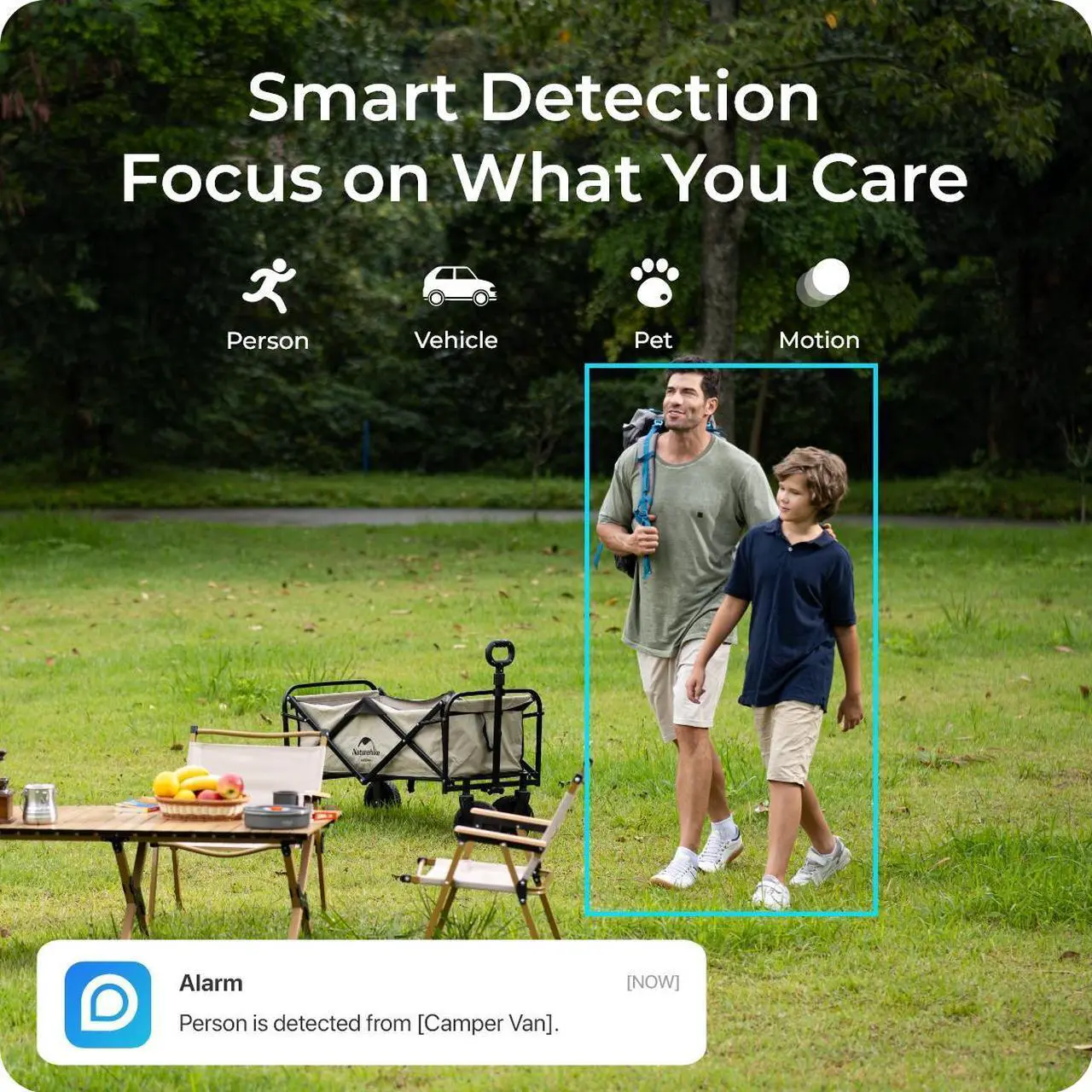 Alt view image 4 of 7 - Reolink Go Ultra 4K 8MP HD 4G LTE Battery Powered Solar Camera with IP65 Weatherproof Person/Vehicle/Animal Detection Two-way audio Smart IP Camera